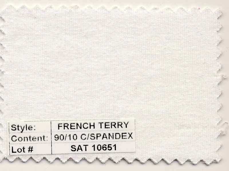 French Terry Cotton Spandex